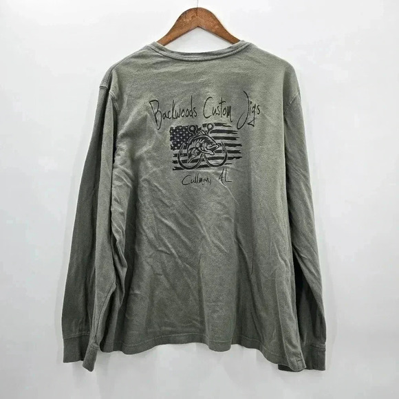 George Green Longsleeve Tshirt Tee Plus Size 2XL - Picture 2 of 4